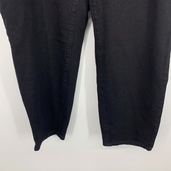 Old Navy Jeans OG Straight High Rise Black Denim - Picture 6 of 10